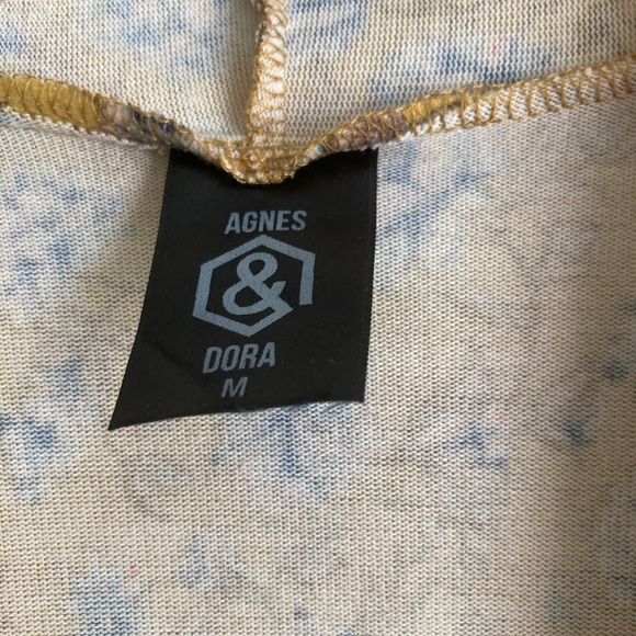 Super cute medium Agnes and Dora duster yellow, tan and blue - Picture 3 of 5